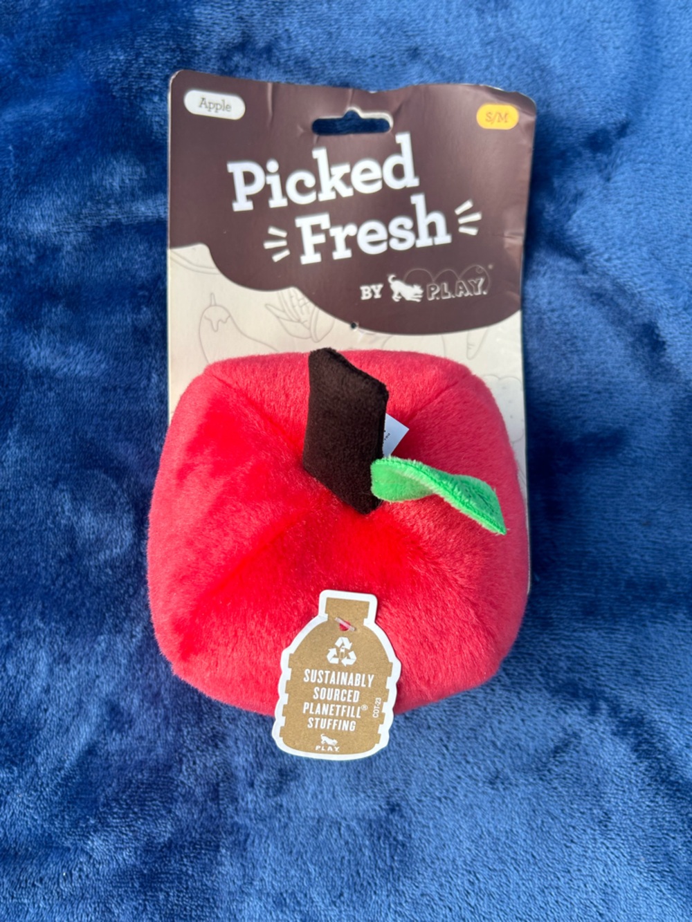 🐾 PLAY- Picked Fresh Plush Red Apple Toy